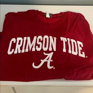 Alabama Crimson Tide Red Tshirt